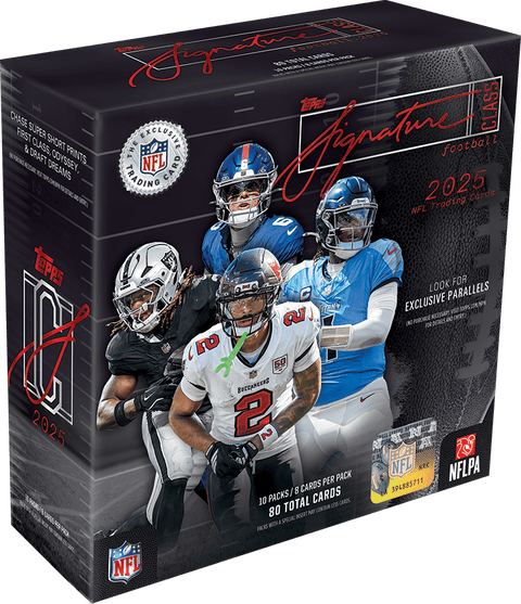 2025 Topps Signature Class NFL Mega Box - underpaidcollectibles
