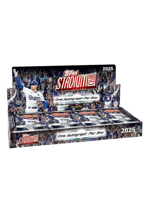 2025 Topps Stadium Club Baseball Hobby Box - underpaidcollectibles