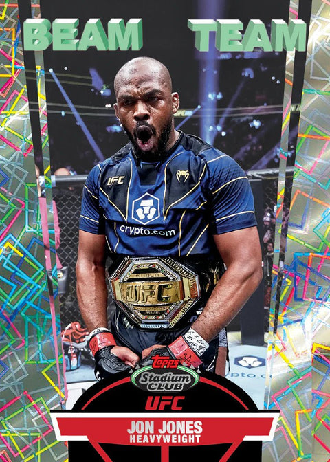 2025 Topps Stadium Club UFC Hobby Box - underpaidcollectibles
