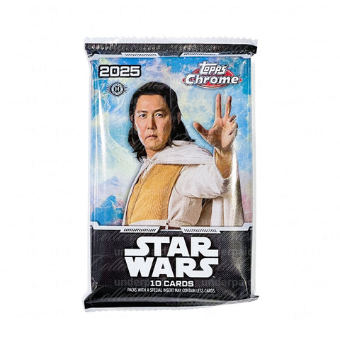 2025 Topps Star Wars Chrome Hobby Pack - underpaidcollectibles
