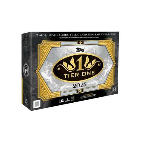 2025 Topps Tier One Baseball Hobby Box - underpaidcollectibles