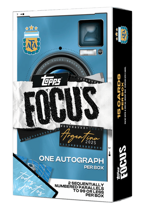 2025/2026 Topps Focus Argentina Hobby Box - underpaidcollectibles
