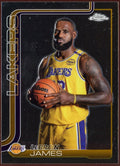 2025/26 Topps Chrome NBA LeBron James Base Variation 127 SP - underpaidcollectibles