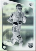 2025/26 Topps Chrome UCC Lamine Yamal Negative Refractor - underpaidcollectibles