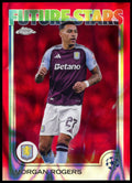 2025/26 Topps Chrome UCC Morgan Rogers Future Stars /5 - underpaidcollectibles
