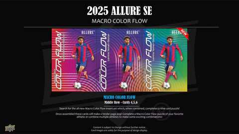2025 Upper Deck Allure SE Hobby Box
