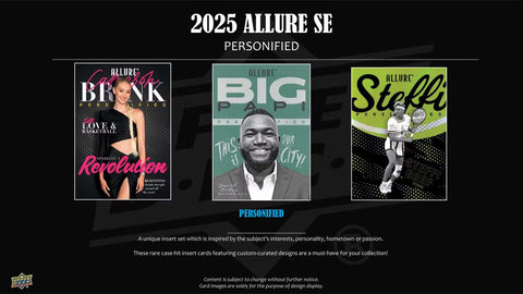 2025 Upper Deck Allure SE Hobby Box