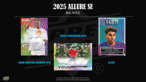 2025 Upper Deck Allure SE Hobby Box