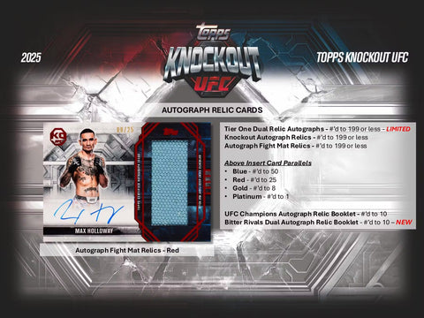 2025 Topps Knockout UFC Hobby Box