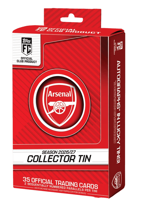 2026-27 Topps Arsenal Collector Tin - underpaidcollectibles