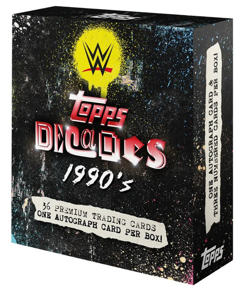 2026 Topps Decades WWE 1990's Hobby Box