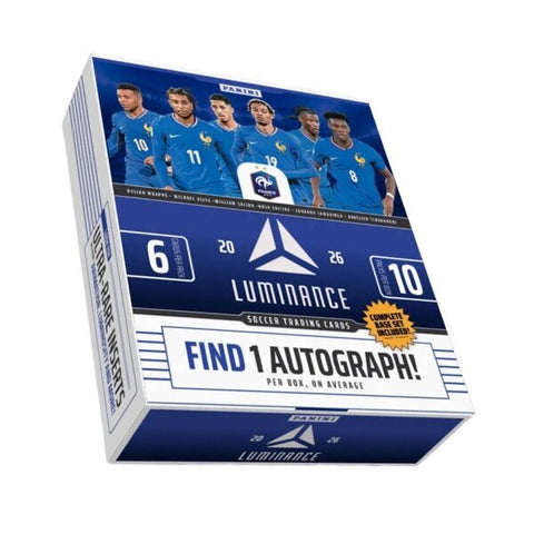 2026 Panini Luminance France Fußball (Soccer) Hobby Box - underpaidcollectibles