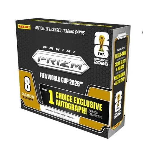 2026 Panini Prizm FIFA World Cup Choice Hobby Box - underpaidcollectibles