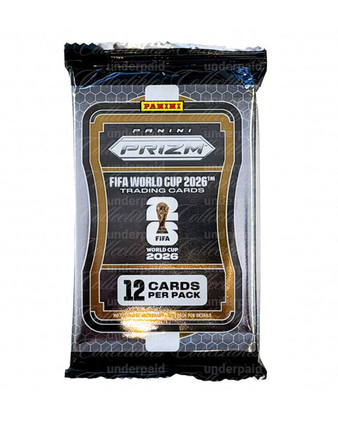 2026 Panini Prizm FIFA World Cup Soccer Hobby Pack - underpaidcollectibles