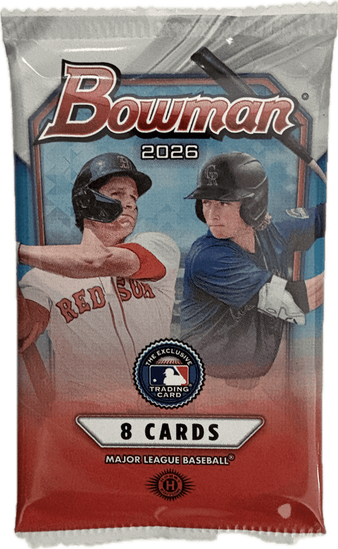 2026 Topps Bowman Baseball Hobby Pack - underpaidcollectibles