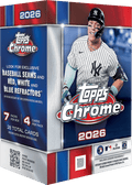 2026 Topps Chrome Baseball Value Blaster - underpaidcollectibles