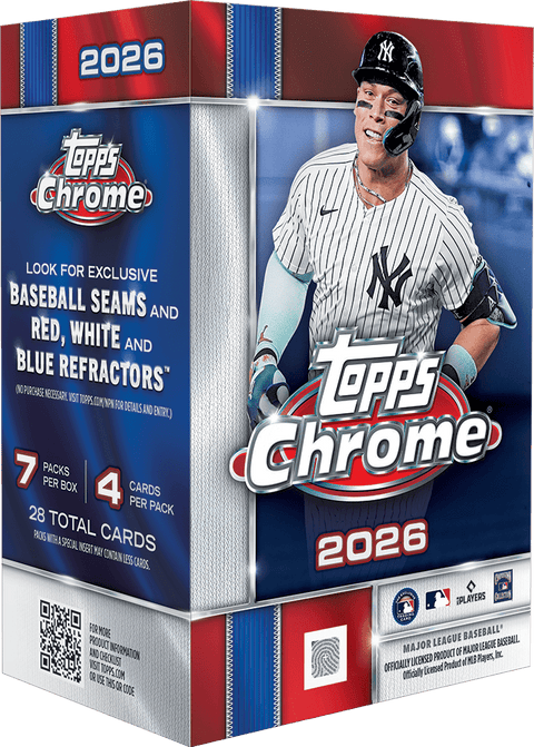 2026 Topps Chrome Baseball Value Blaster - underpaidcollectibles