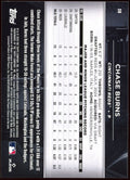 2026 Topps Chrome Black MLB Chase Burns Rookie Blue /150 - underpaidcollectibles