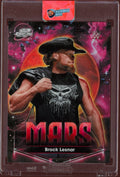 2026 Topps Chrome Cosmic WWE Brock Lesnar Mars PPMR-11 - underpaidcollectibles