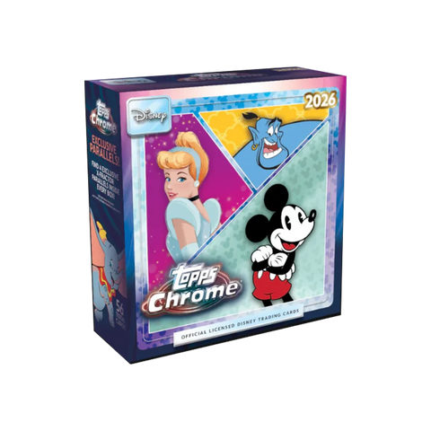 2026 Topps Chrome Disney Mega Box - underpaidcollectibles