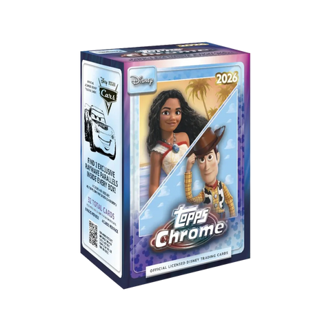 2026 Topps Chrome Disney Value Box - underpaidcollectibles