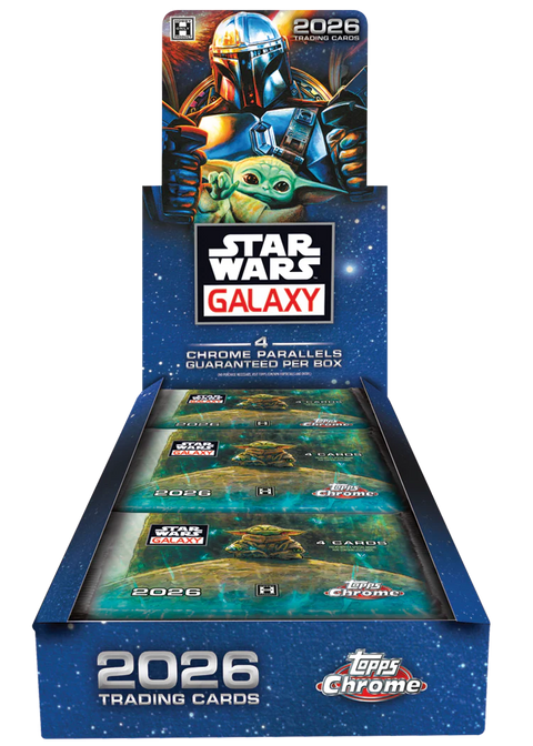 2026 Topps Chrome Star Wars Galaxy Hobby Box - underpaidcollectibles