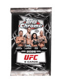 2026 Topps Chrome UFC Hobby Pack - underpaidcollectibles