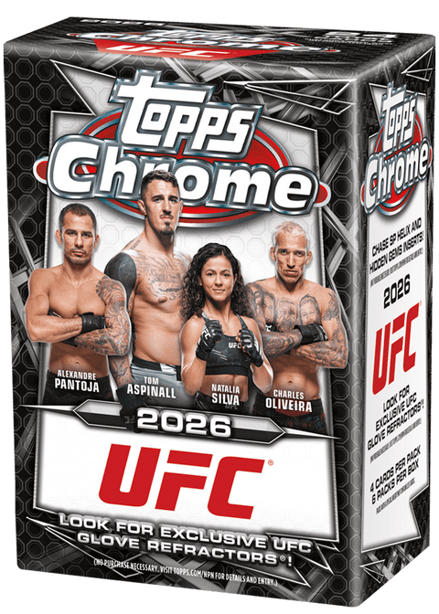2026 Topps Chrome UFC Value Blaster Box - underpaidcollectibles