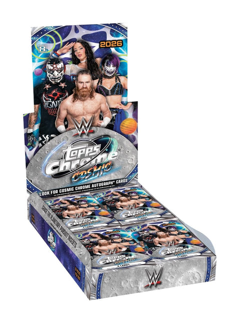 2026 Topps Cosmic Chrome WWE Hobby Box - underpaidcollectibles