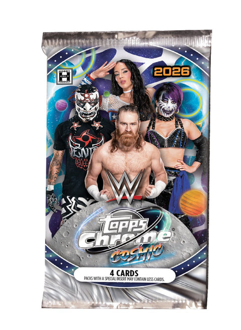 2026 Topps Cosmic Chrome WWE Hobby Box - underpaidcollectibles