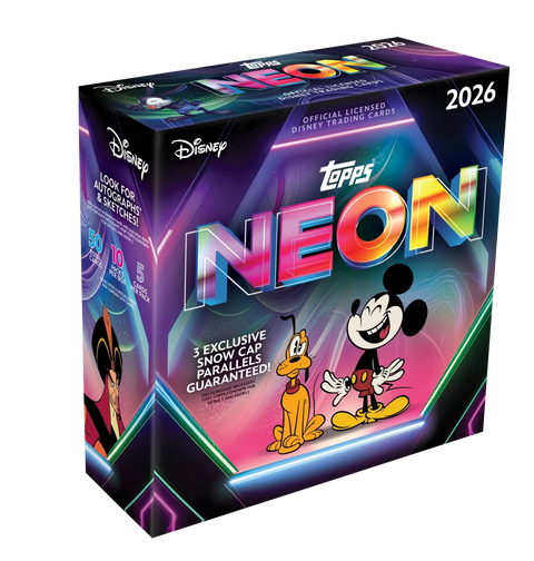 2026 Topps Disney Neon Mega Box - underpaidcollectibles