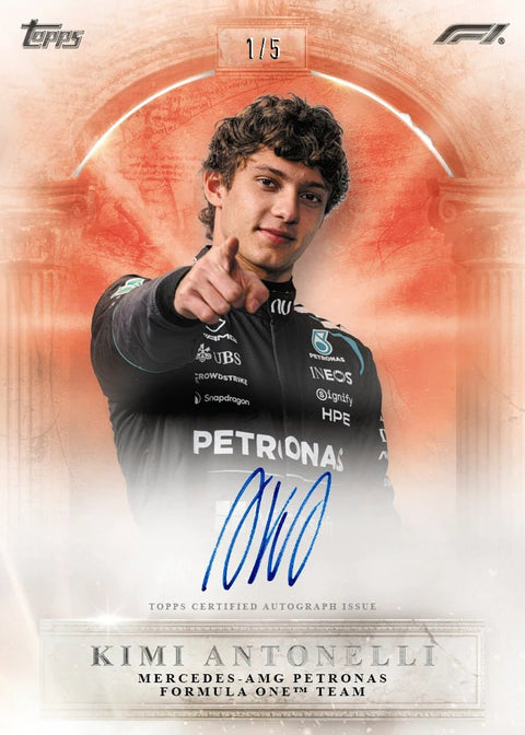 2026 Topps Eccellenza Formula 1 F1 Racing Hobby Box - underpaidcollectibles