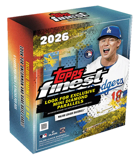 2026 Topps Finest Baseball Mega Box - underpaidcollectibles