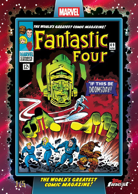 2026 Topps Finest Fantastic Four Hobby Box - underpaidcollectibles