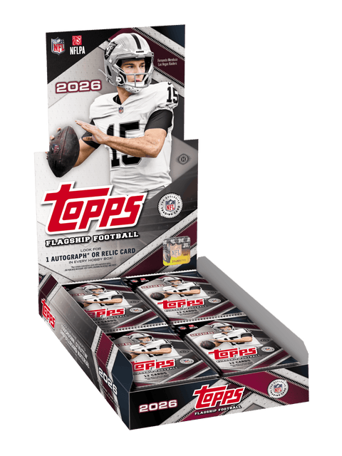 2026 Topps Football NFL Flagship Hobby Box - underpaidcollectibles