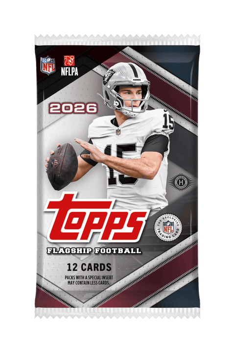 2026 Topps Football NFL Flagship Hobby Pack - underpaidcollectibles