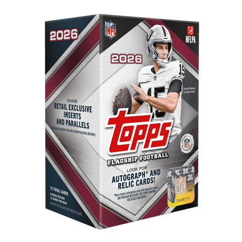 2026 Topps Football NFL Flagship Value Box - underpaidcollectibles