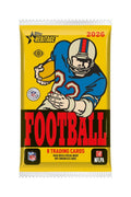 2026 Topps Heritage Football NFL Hobby Pack - underpaidcollectibles