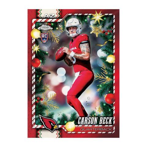 2026 Topps Holiday Football Mega Box - underpaidcollectibles
