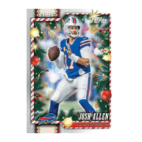 2026 Topps Holiday Football Mega Box - underpaidcollectibles