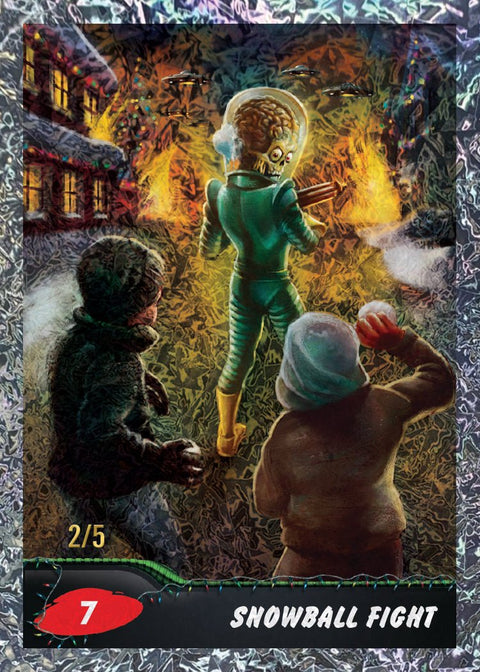 2026 Topps Mars Attacks Christmas Hobby Box - underpaidcollectibles