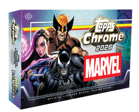 2026 Topps Marvel Comics Chrome Hobby Box - underpaidcollectibles