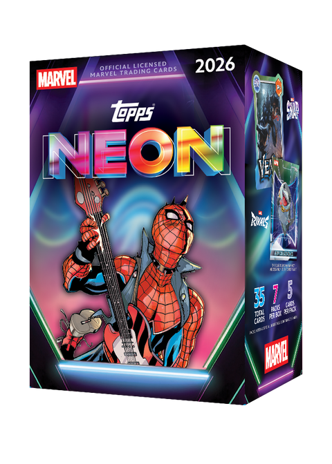 2026 Topps Marvel Neon Value Box - underpaidcollectibles