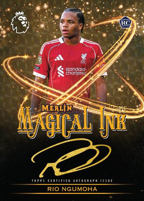 2026 Topps Merlin Premier League Hobby Box - underpaidcollectibles