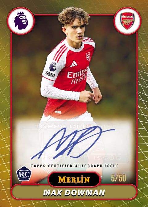 2026 Topps Merlin Premier League Hobby Box - underpaidcollectibles