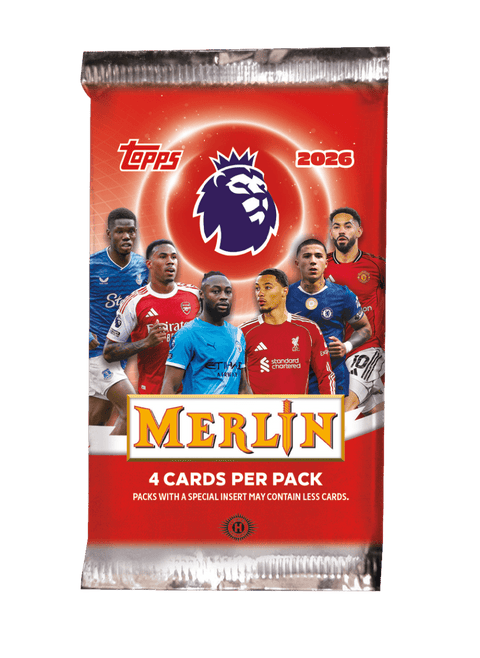 2026 Topps Merlin Premier League Hobby Pack - underpaidcollectibles