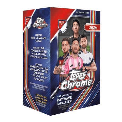 2026 Topps MLS Major League Soccer Chrome Value Blaster Box - underpaidcollectibles