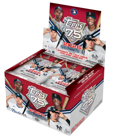 2026 Topps Series 1 Baseball Jumbo Hobby Box - underpaidcollectibles