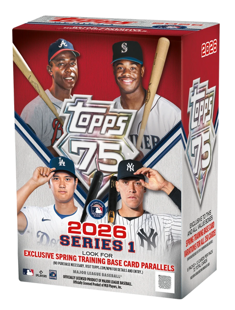 2026 Topps Series 1 Baseball Value Blaster Box - underpaidcollectibles