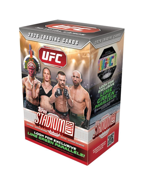2026 Topps Stadium Club UFC Value Blaster Box - underpaidcollectibles